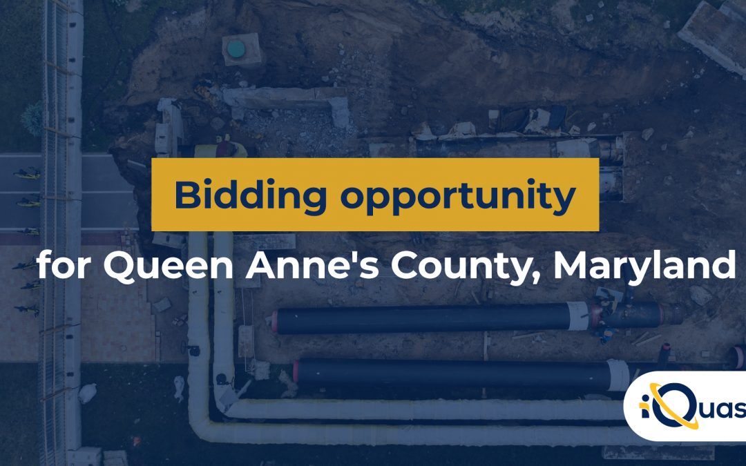 Bidding opportunity for Queen Anne’s County, Maryland