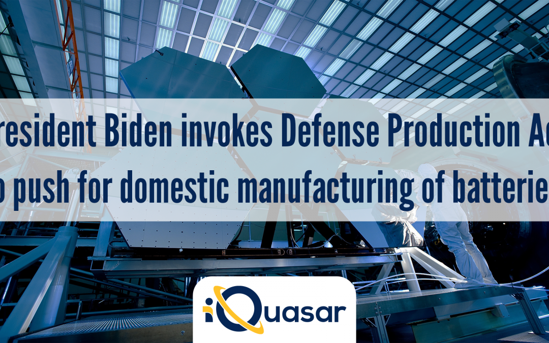 Biden invokes Defense Production Act
