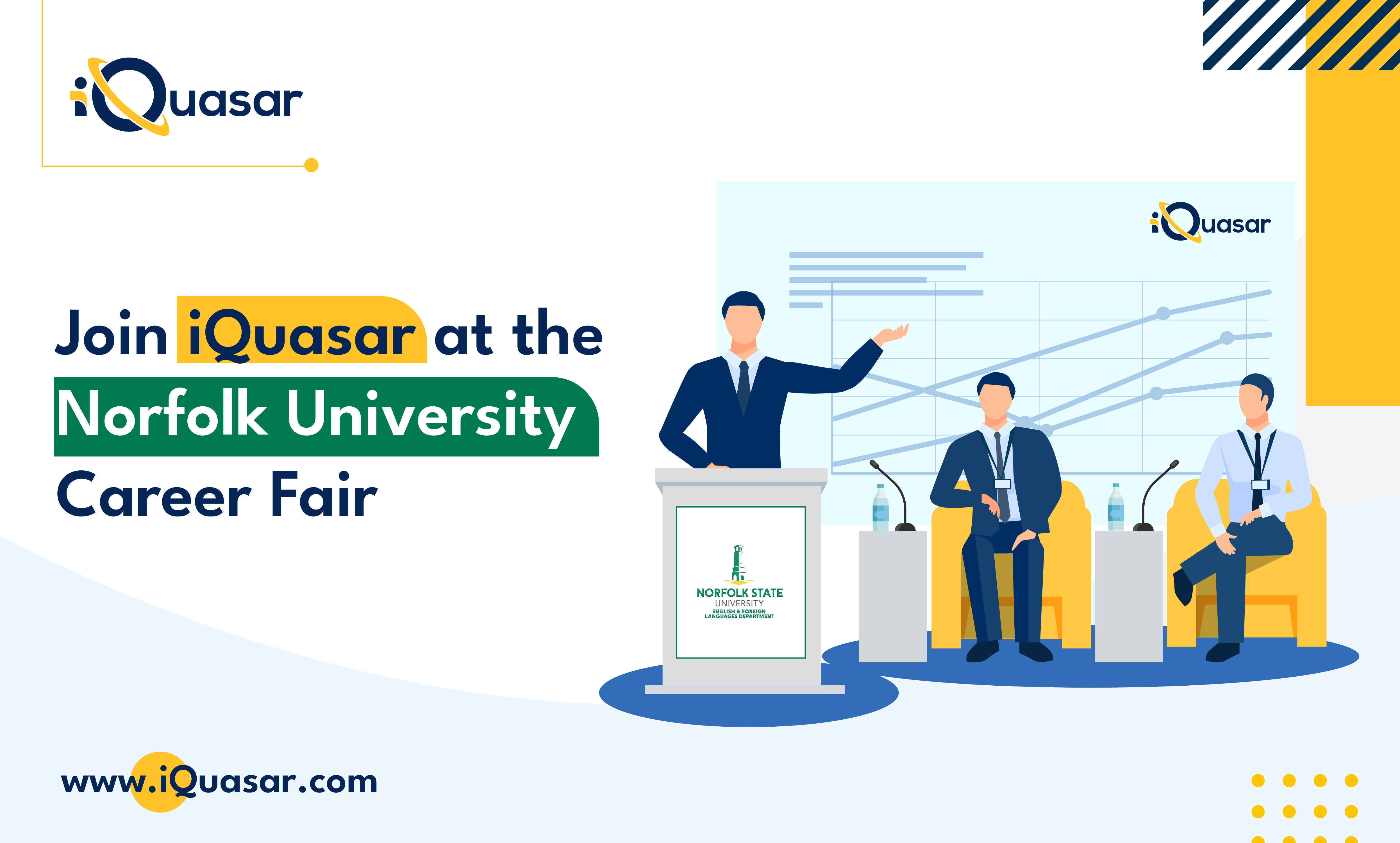 Join IQuasar At The Norfolk University Career Fair - IQuasar LLC