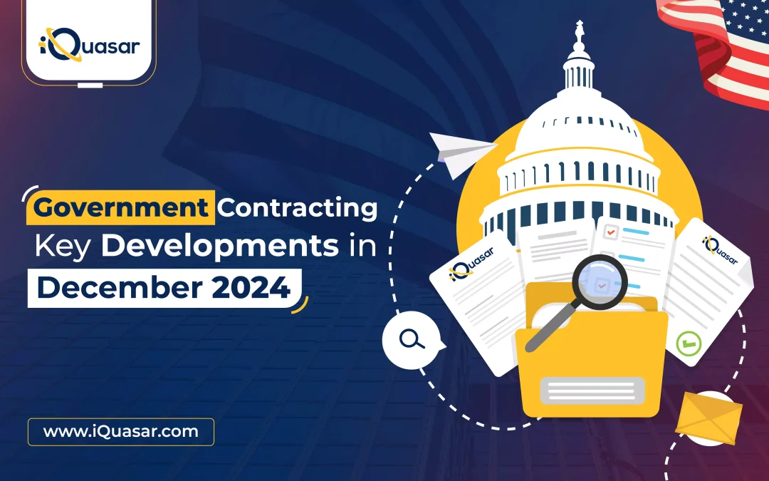 Government Contracting: Key Developments in December 2024