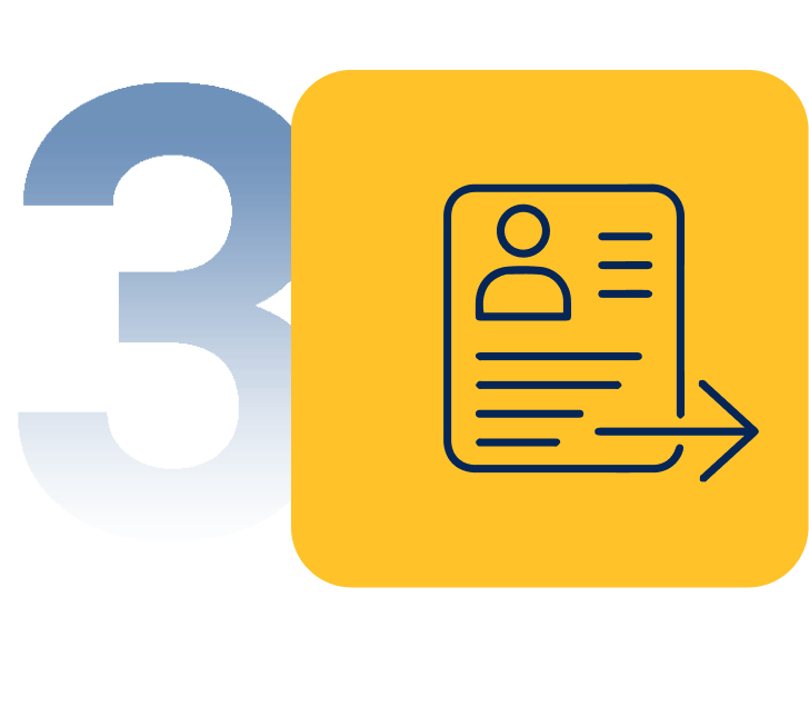 Submit Application illustration