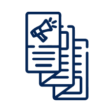 Looking for Clear, Compelling Marketing Materials icon