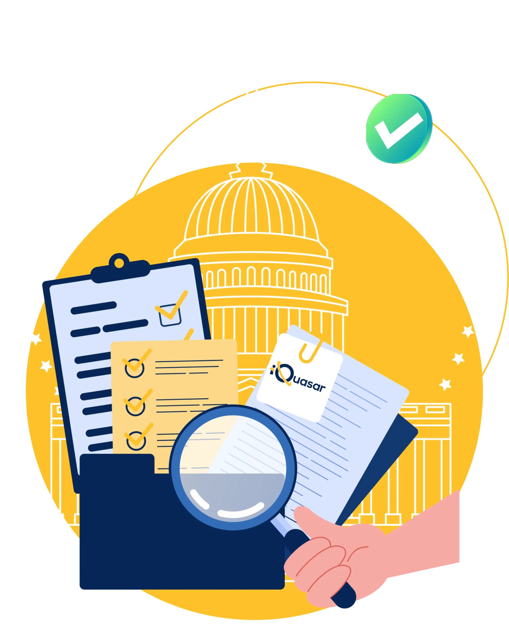 Government Contracting Consulting<br />
Services illustration
