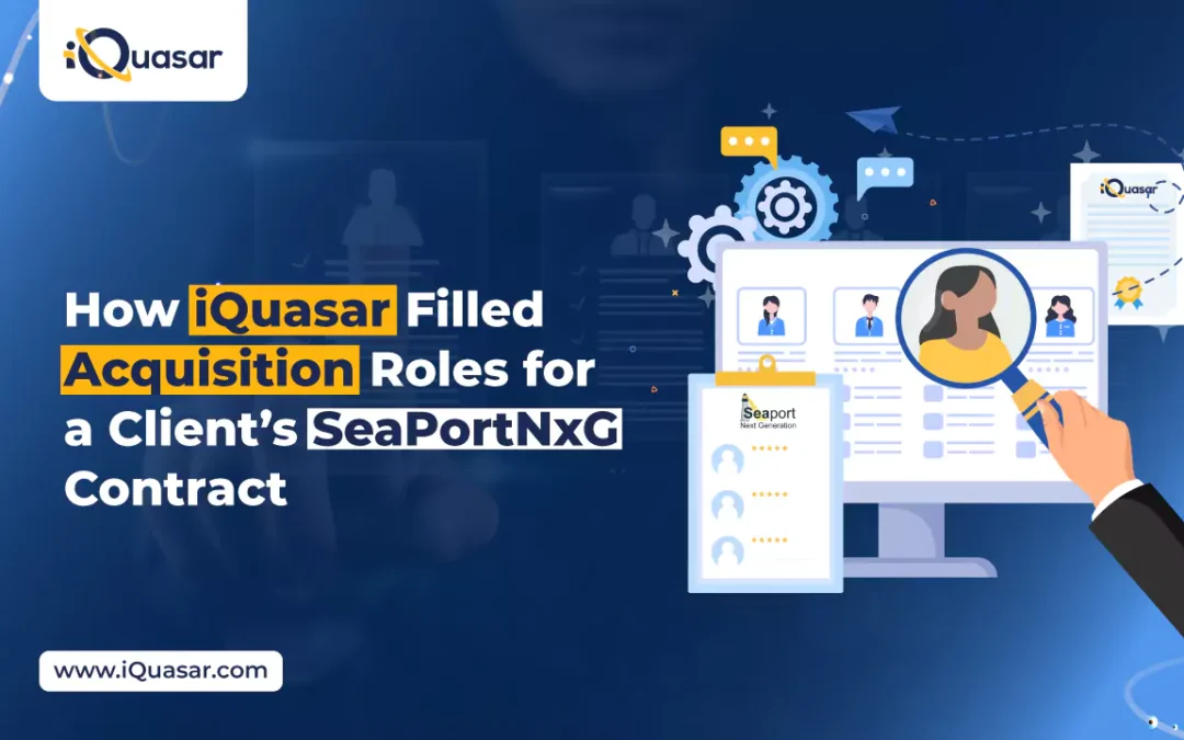 Filling Acquisition/Contracts Roles for SeaPortNxG