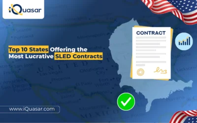 Top 10 States Offering the Most Lucrative SLED Contracts