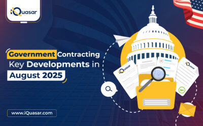 Government Contracting Key Developments in August 2025