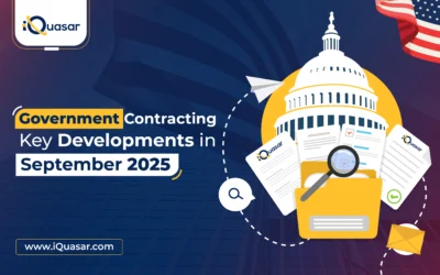 Government Contracting Key Developments in September 2025