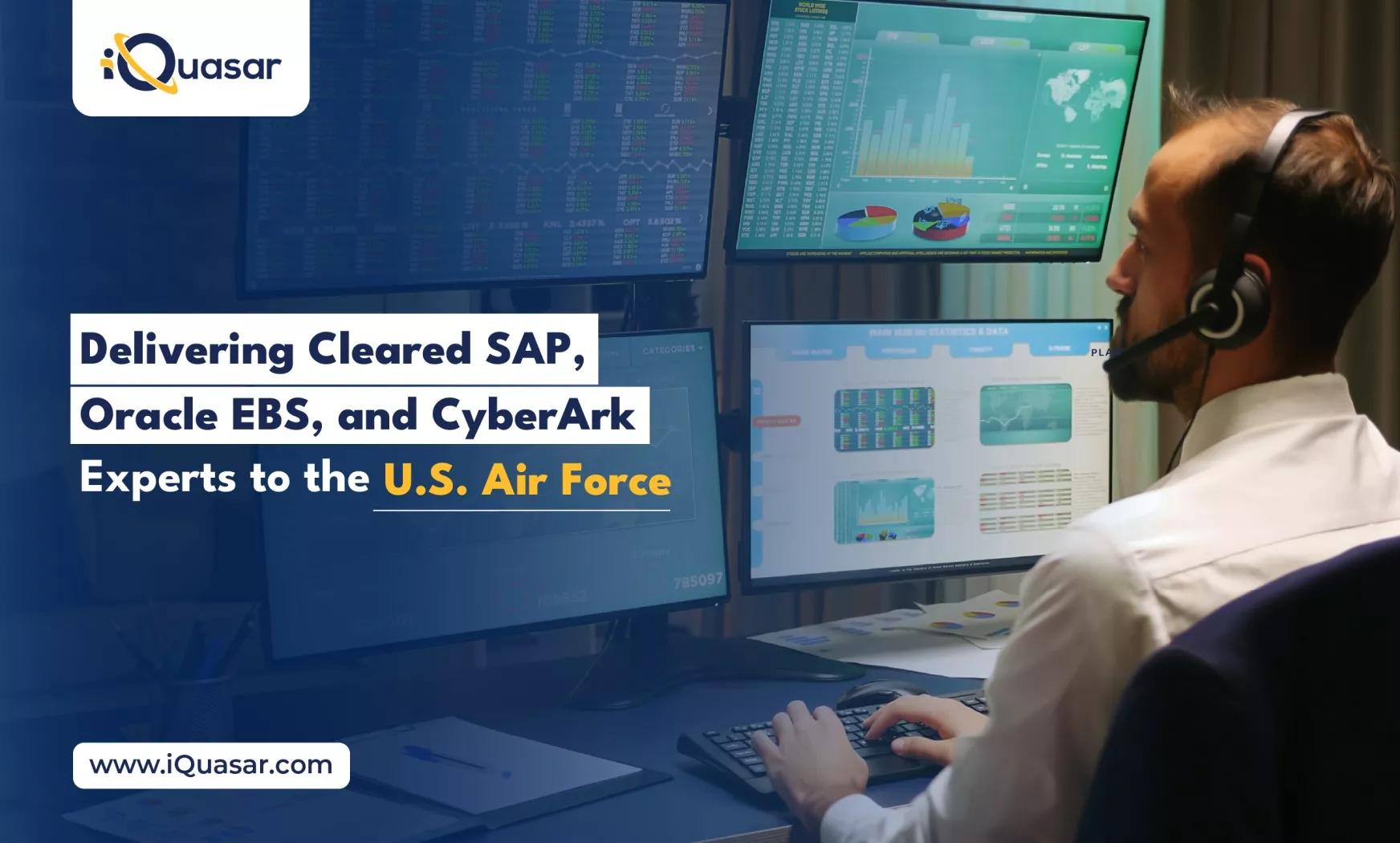 Cleared Technical Recruitment for U.S. Air Force Contract: SAP, Oracle EBS & CyberArk Experts Placed Cleared Technical Recruitment for U.S. Air Force