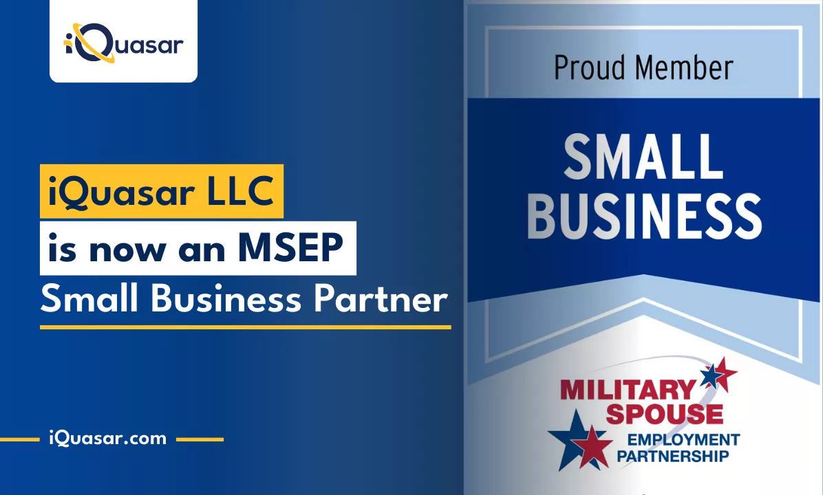 iQuasar LLC is now an MSEP Small Business Partner MSEP Small Business Partner