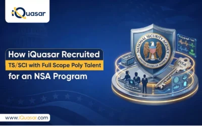 iQuasar Helped Recruit TS/SCI with Full Scope Poly Talent for an NSA Program