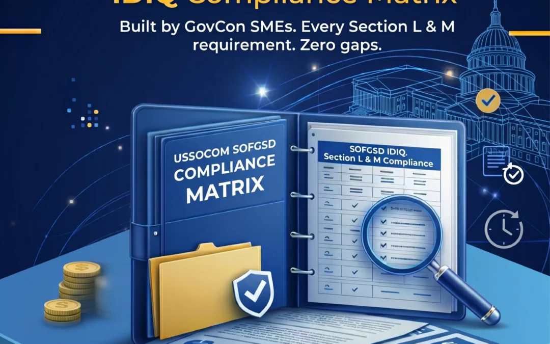 USSOCOM SOFGSD Compliance Matrix