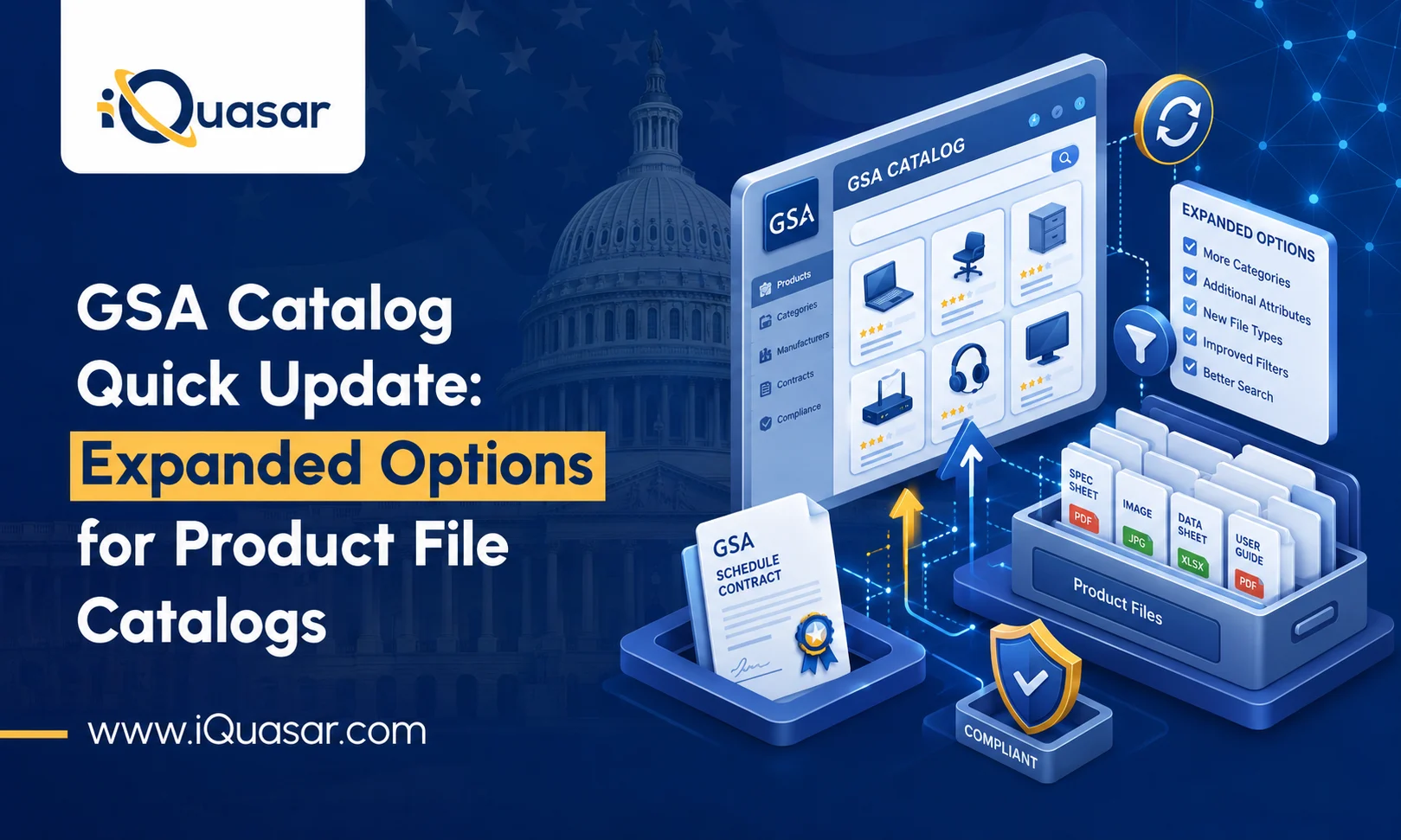 GSA Catalog Quick Update New Options for MAS Product File Management